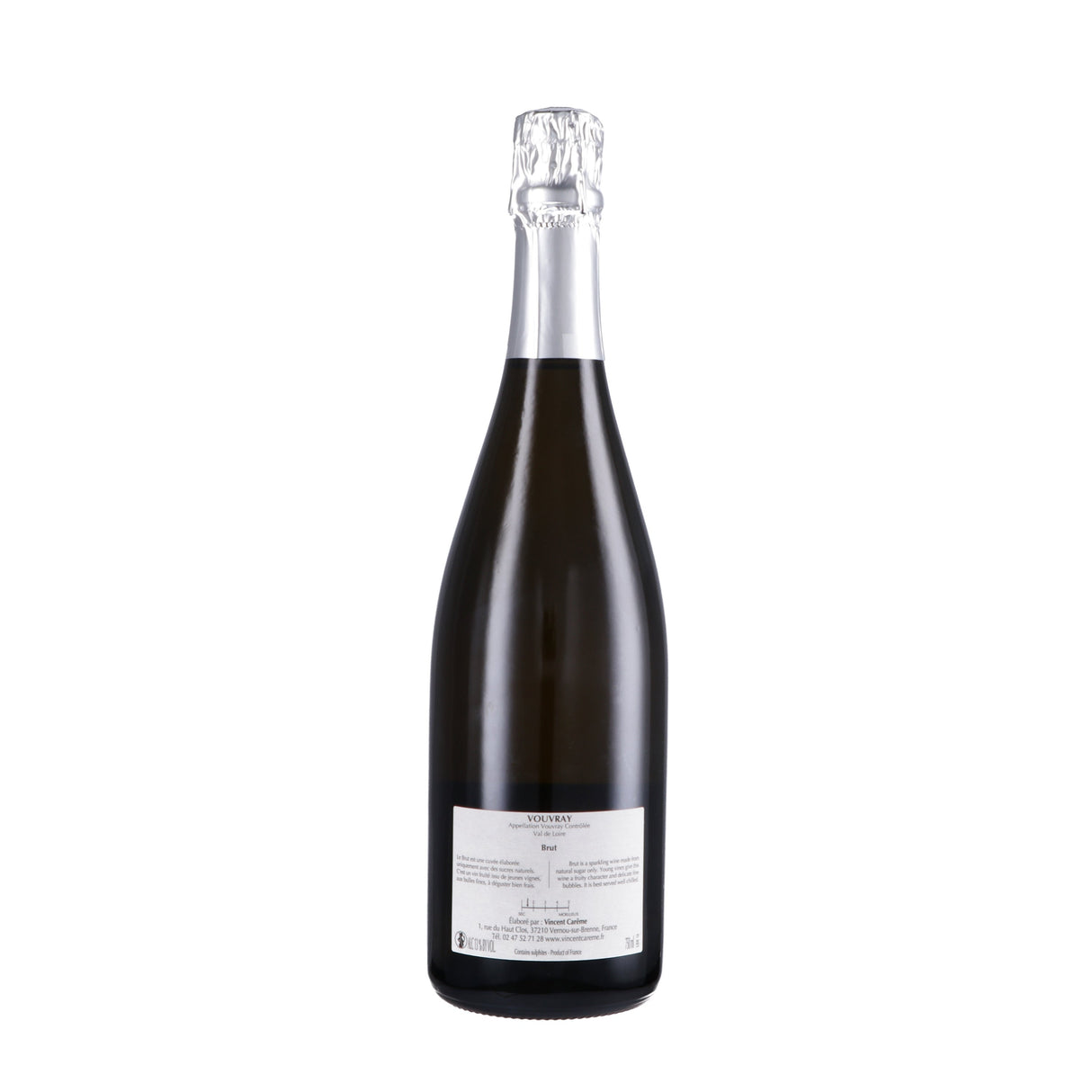 Vouvray Méthode Traditionnelle Brut 2022 - Domaine Carême