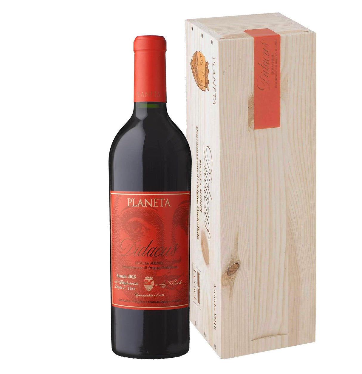 Sicilia Menfi Cabernet Franc DOC "Didacus" 2021 - Planeta (cassetta dei legno)