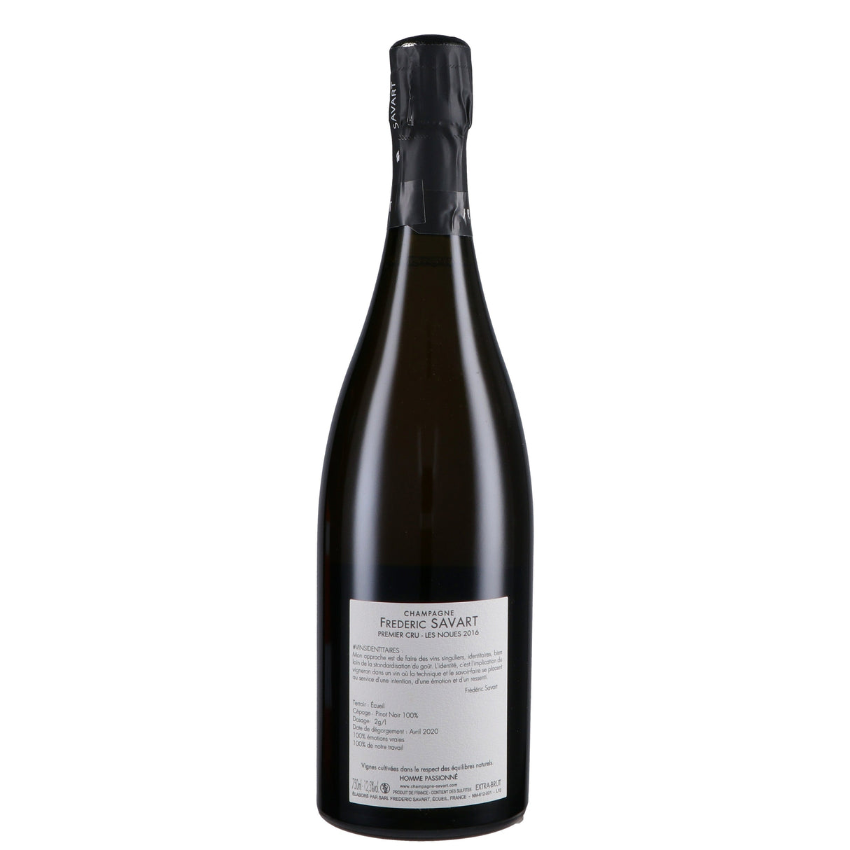 Champagne Extra Brut “Les Noues” 2020 - Frédéric Savart