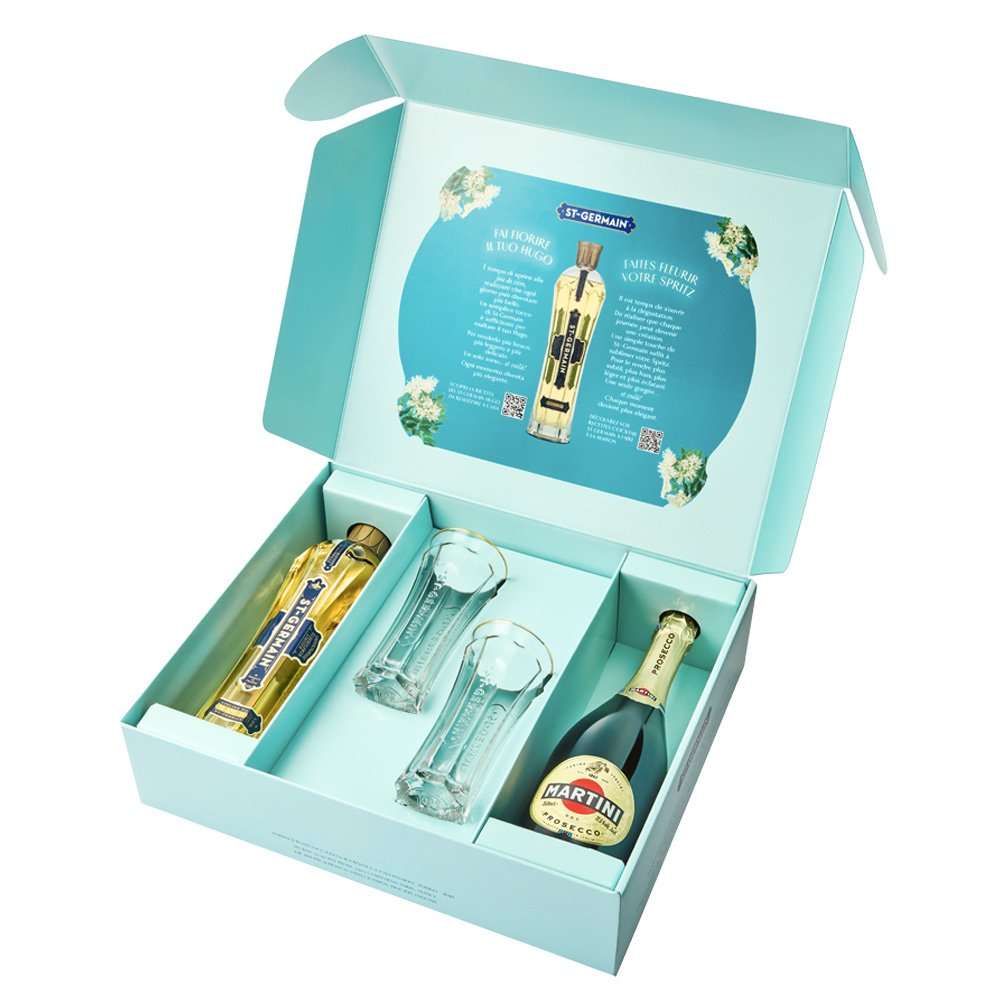 "St-Germain Hugo Cocktail Kit 2024" (gift box)