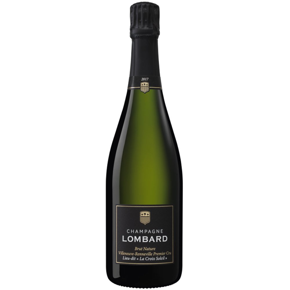 Champagne Blanc de Blancs Brut Nature Villeneuve-Renneville 1er Cru Lieu Dit “La Croix Soleil” 2017 - Lombard